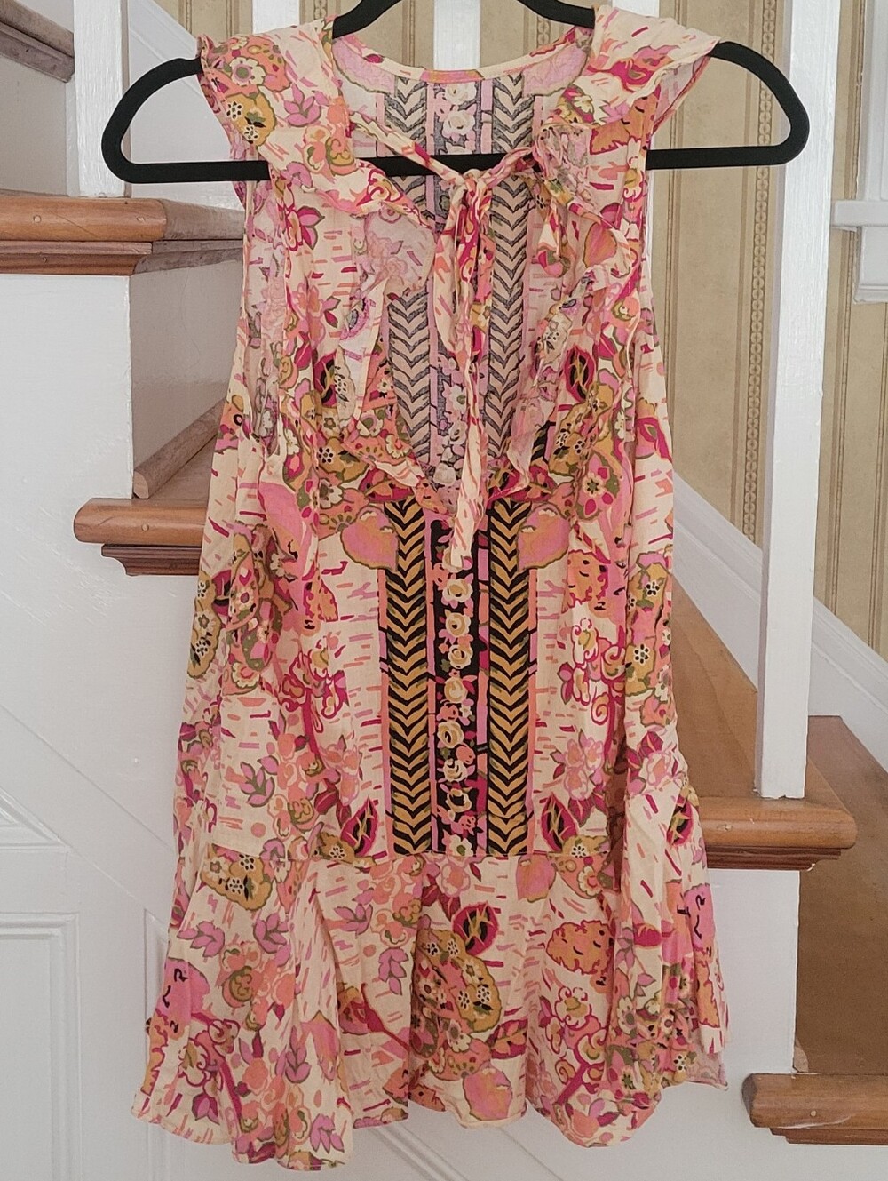 FREE PEOPLE Summer In Tulum  Tunic Size XS - Picture 8 of 14